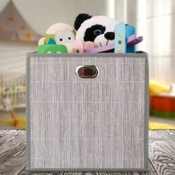 5x Paniers De Rangement En Bambou Hauts -Komar || Wenko || Amadeus Soldes Magasin 76aeaa4ac8604fb98c48928f39ce7a4c