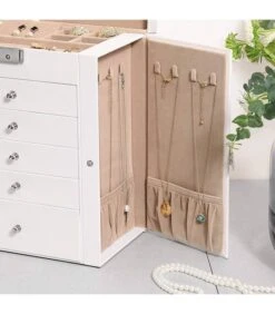 Coffre à Bijoux Avec 6 Niveaux - H32 Cm -Komar || Wenko || Amadeus Soldes Magasin 77b637951cfb48c48ad6ca72479136e2