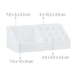 Organisateur Cosmétique 21 Compartiments -Komar || Wenko || Amadeus Soldes Magasin 798e2633acaf4fe193e210eda1416841