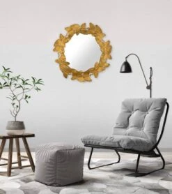 Miroir Mural Ginkgo Wreath -Komar || Wenko || Amadeus Soldes Magasin 7a33a0f934a44ef2bef1720439c8b7ec
