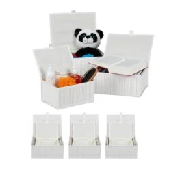 Lot De 12 Paniers De Rangement En Bambou -Komar || Wenko || Amadeus Soldes Magasin 7b092633ef1d47da94d2e6e468c3c474