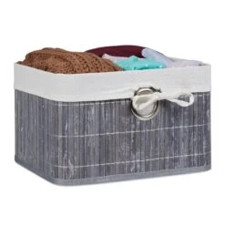 Corbeille Panier De Rangement Bambou -Komar || Wenko || Amadeus Soldes Magasin 7c927743d34d465f8820fca0d9534b27