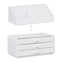 1x Organiseur Maquillage 3 Tiroirs Noir 35 1x Organiseur Maquillage 3 Tiroirs Noir -Komar || Wenko || Amadeus Soldes Magasin 7d7e1a487b40406885151f697488c36b