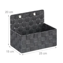 1x Corbeille De Rangement Suspendue -Komar || Wenko || Amadeus Soldes Magasin 809015e4d3084af2920d947d5c7b8e9b 1