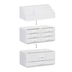 Organiseur De Maquillage 8 Tiroirs -Komar || Wenko || Amadeus Soldes Magasin 812c01569c044b178206f131466a17b4