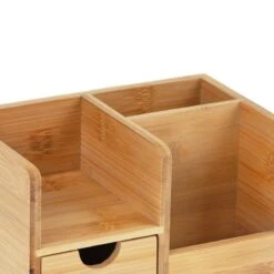 Organiseur De Bureau De Bambou -Komar || Wenko || Amadeus Soldes Magasin 815877a27bad4b62b55aedc45a9b8b30