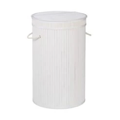 Lot De 2 Corbeilles Bambou Couvercle -Komar || Wenko || Amadeus Soldes Magasin 81d2b2900aee4ad2a396564cea0640cd