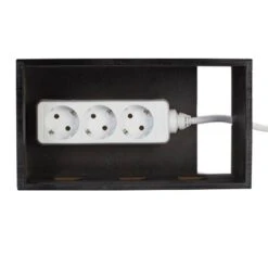 Boîte à Câbles En Bambou Noir -Komar || Wenko || Amadeus Soldes Magasin 83b9827aedfd40f1a8cbe3b59c8885a3