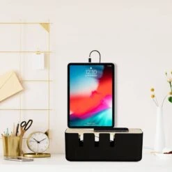 Boîte Cache-câbles Avec Couvercle Bois -Komar || Wenko || Amadeus Soldes Magasin 89e40a3a039b481da50dbeb2186525c5