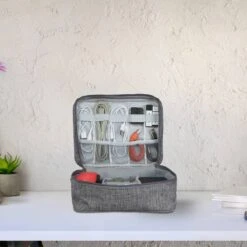 Sac Organiseur Pour Câble -Komar || Wenko || Amadeus Soldes Magasin 89ffb388f8b648618692c621f112513e