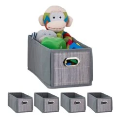 5x Paniers De Rangement En Bambou étroit -Komar || Wenko || Amadeus Soldes Magasin 8addeedcfd4e45789e527abe7c322293