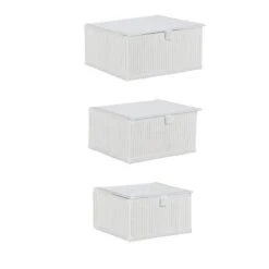 Lot De 12 Paniers De Rangement En Bambou -Komar || Wenko || Amadeus Soldes Magasin 8b1ed667077d43ab91e72ed404d03da4 1