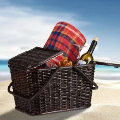 Panier De Pique-Nique Tressé Couvercle -Komar || Wenko || Amadeus Soldes Magasin 8e33dc4f0f4047959b87653952789fdf