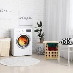 Panier à Linge Avec Siège En Bois -Komar || Wenko || Amadeus Soldes Magasin 8e9b6778db3149b097c8ef73228dff0a