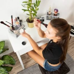 Organiseur à Maquillage Avec 2 Tiroirs -Komar || Wenko || Amadeus Soldes Magasin 8fe4b13daa564e749d81a234ded6167e