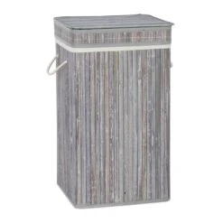 Corbeille à Linge Pliable Bambou -Komar || Wenko || Amadeus Soldes Magasin 906136f6081d4ea6805114cc89603760