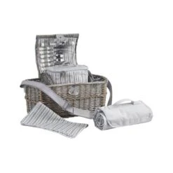 Panier Pique-nique Isotherme En Osier