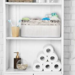 4x Paniers De Rangement En Bambou Motifs -Komar || Wenko || Amadeus Soldes Magasin 91357b6d3048434686d33e4a98cfc249