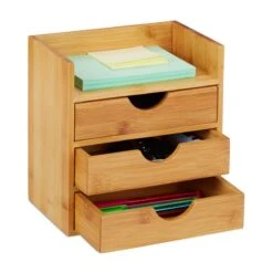 Organiseur De Bureau Avec 3 Tiroirs -Komar || Wenko || Amadeus Soldes Magasin 9199fa0b2a214f9995566261cddf8d3f