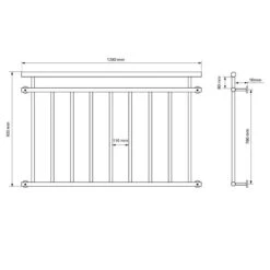 Balcon Français, Anthracite 90x128cm -Komar || Wenko || Amadeus Soldes Magasin 924de3f8a04242f29b5e2e542e2f9f2c