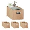 4x Paniers De Rangement En Bambou étroit 2 4x Paniers De Rangement En Bambou étroit -Komar || Wenko || Amadeus Soldes Magasin 934fd57a6ef24f35b93e5531416c8f55