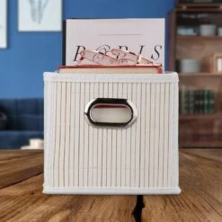 Panier De Rangement En Bambou étroit -Komar || Wenko || Amadeus Soldes Magasin 93bfde9a3e7d4c1e8ef9e00cdc086fc1 3