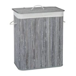 Lot De 3 Paniers à Linge Bambou Blanc -Komar || Wenko || Amadeus Soldes Magasin 93d8f3525b1e4c93b8915bb3d0d0eddf