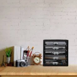 Trieur De Document 5 Tiroirs -Komar || Wenko || Amadeus Soldes Magasin 95620795355d4929a52fa1191100e007