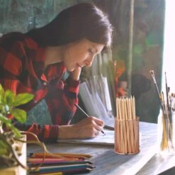 1x Pot à Pinceau De Maquillage Moderne -Komar || Wenko || Amadeus Soldes Magasin 97130fa9a29845f88844576ad4aa7021 2