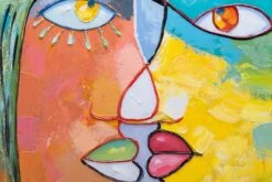 Tableau Peint à La Main Face To Face -Komar || Wenko || Amadeus Soldes Magasin 976568ab5bf448ffaa210708b47dedc9