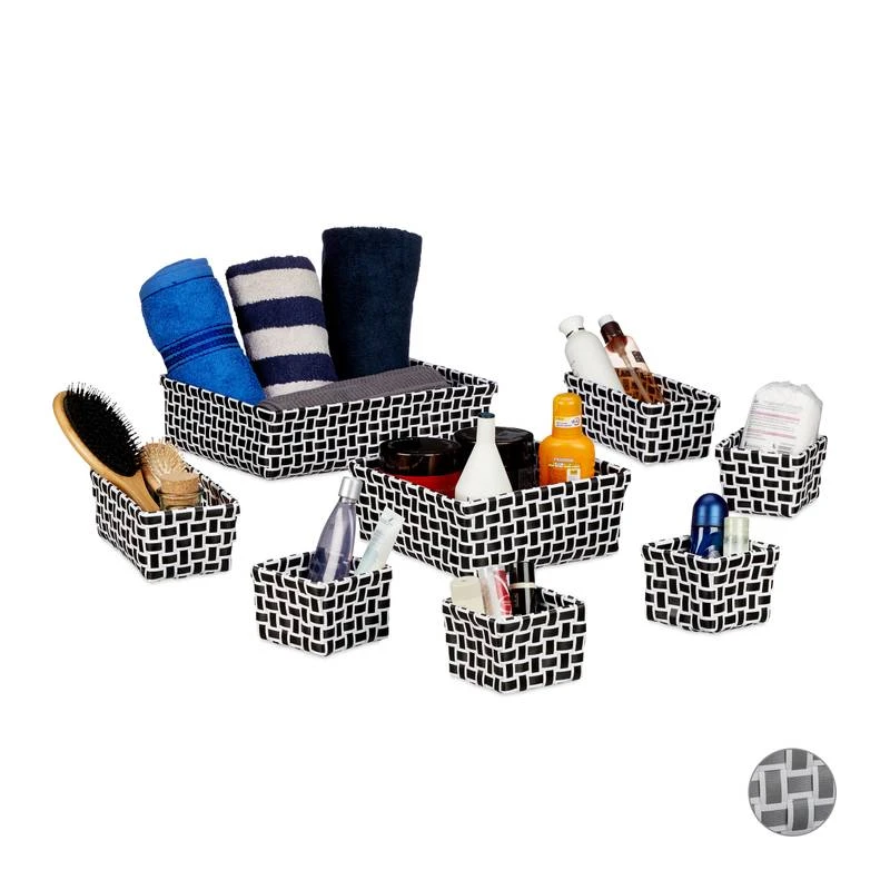 Set De 8 Corbeilles De Rangement 11 Set De 8 Corbeilles De Rangement – Image 9