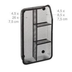 Organiseur De Bureau 4 Compartiments -Komar || Wenko || Amadeus Soldes Magasin 9882ec51018845cdb9de96963db6eced