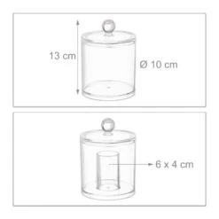 Distributeur Coton Démaquillant Set 3 -Komar || Wenko || Amadeus Soldes Magasin 99471505a43e4c718cf6ffb0b1fbb5a7