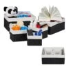 Lot De 12 Paniers De Rangement Noir -Komar || Wenko || Amadeus Soldes Magasin 9af5f46c80b14b3d8bc12ac34e3b22e7
