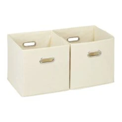 Boîte De Rangement En Tissu En Lot De 2 -Komar || Wenko || Amadeus Soldes Magasin 9c16cece300a4eb19229c4693299bfbd