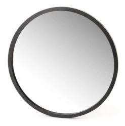 Amadeus Miroir Rond En Métal