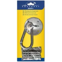 Amazonas Set Crochet Mural Pour Hamacs Easy+ -Komar || Wenko || Amadeus Soldes Magasin 9c423376dd114eb3bd0f44f69ad3a295