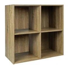 Etagère Cube Rangement 4 Cases -Komar || Wenko || Amadeus Soldes Magasin 9c9076b459f04631a93155568330d633