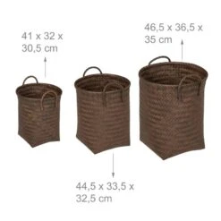Panier à Lessive Tressé En Jeu De 3 -Komar || Wenko || Amadeus Soldes Magasin 9dfbec73a73e4f85bebc2b591b3817ad
