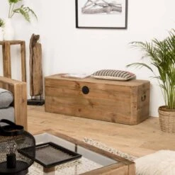 Coffre Rangement En Pin Recyclé -Komar || Wenko || Amadeus Soldes Magasin 9e172d64a49e4d67b244364ebea7c3b1