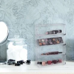 Organiseur Maquillage Acrylique -Komar || Wenko || Amadeus Soldes Magasin a113dc1dcd644dfbbf560e2944a4e000