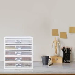 Boîte De Rangement Avec 5 Tiroirs -Komar || Wenko || Amadeus Soldes Magasin a4967ae13b5846e3adcebf6348aec72d