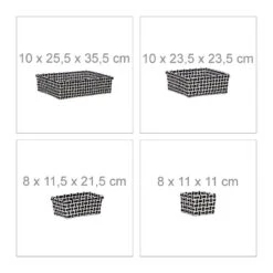 Set De 8 Corbeilles De Rangement 29 Set De 8 Corbeilles De Rangement -Komar || Wenko || Amadeus Soldes Magasin a532766b06d546dfbc63b2fdfa0a7856