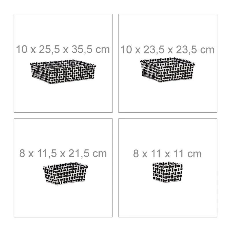 Set De 8 Corbeilles De Rangement 14 Set De 8 Corbeilles De Rangement – Image 12