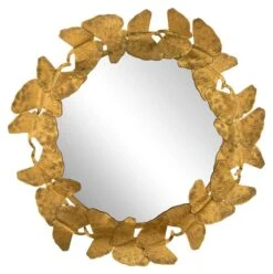 Miroir Mural Ginkgo Wreath