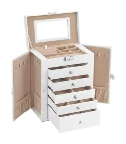 Coffre à Bijoux Avec 6 Niveaux - H32 Cm