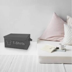 4 Boîtes Rangement Gris Avec Couvercle 8 4 Boîtes Rangement Gris Avec Couvercle -Komar || Wenko || Amadeus Soldes Magasin a722e7dc7c654207a467105370a11353