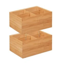 Boîte En Bambou 4 Compartiments -Komar || Wenko || Amadeus Soldes Magasin a762d8b84b2e48c5b7093b5c0f2278f8