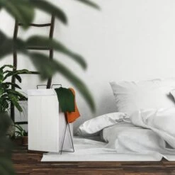 Panier à Linge En Bambou 40 L -Komar || Wenko || Amadeus Soldes Magasin a80cafc93cac4b2dbb48630601dff164