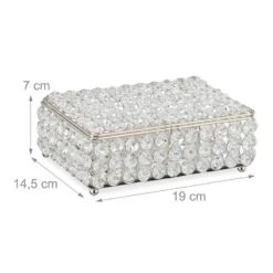 Boîte à Bijoux à Perles Façon Cristal -Komar || Wenko || Amadeus Soldes Magasin a8440130debf40959c443f1a70448a2a